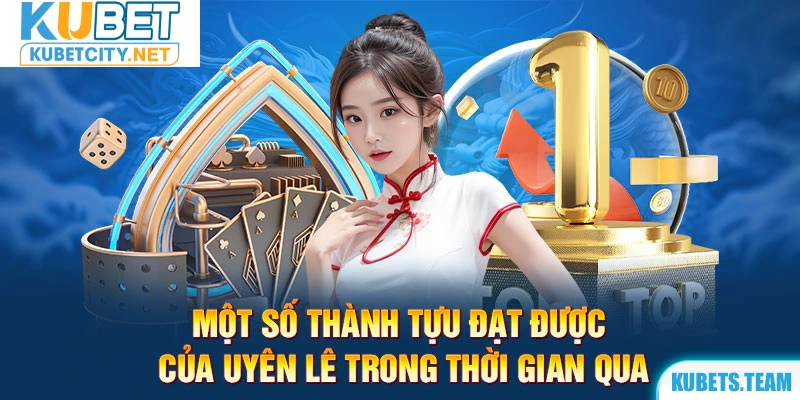 Một số thành tựu đạt được của Uyên Lê trong thời gian qua